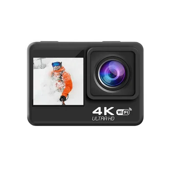 Gopro 4k 60FPS Dual Touch Screen Wifi Esporte de Ação Câmera de Vídeo Mi 360 Impermeável ao ar livre de Mini-Go Pro Hero 9