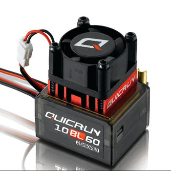 Hobbywing QuicRun 10BL60 SENSORED Brushless Controlador de Velocidade, 60A Carro RC ESC frete grátis
