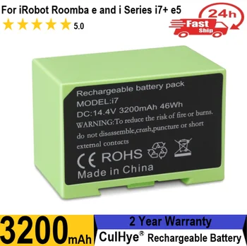 I7 14,4 V 3200mAh i7 Substituição de Bateria para iRobot Roomba e e i Série i7+ e5 7150 7550 i3 3150 i3+ 3550 i4 4150 i4+ 4624864