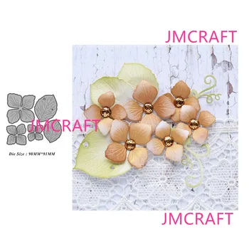 JMCRAFT 2022 Nova Combinação Floral #9 de Corte de Metal Morre DIY Scrapbook Artesanal de Papel Craft Metal Aço Modelo Morre