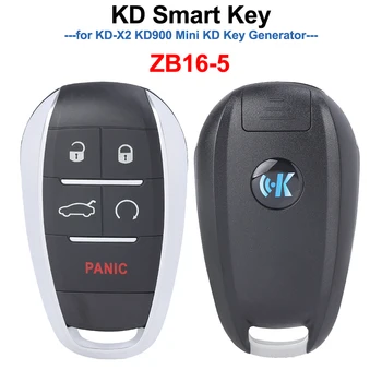 KEYDIY ZB16-5 KD o Smart Remote, Chave Universal KD Auto Car Key Fob para o KD-X2 Gerador de Chaves,ZB16-5 Encaixa Mais de 2000 Modelos