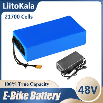LiitoKala 48V 50Ah 40Ah 35Ah 20Ah 25Ah Ebike Bateria para elétrico da bateria da bicicleta para a bicicleta Poderosa bicicleta elétrica bateria 48V5A