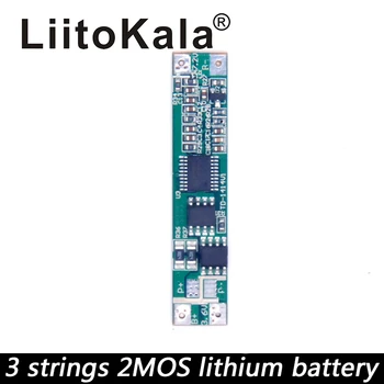 LiitoKala placa de circuito 3S 12V 18650 10A BMS 10.8 11.1 V V 12,6 V tensão de placa de protecção de lítio-íon de lítio de proteção da bateria