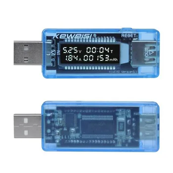 MIni USB Tester Para Verificar O Banco Móvel do Poder Voltagem de Corrente Eléctrica da Capacidade de Teste de Detector de Detectar Carregador Quente