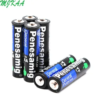 MJKAA 24Pcs de Carbono AA de 1,5 V Pilhas de Baterias para Câmera, Calculadora, Relógio Despertador, Mouse, Controlo Remoto