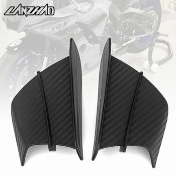 Moto Downforce Spoiler Aero Winglets 3D Vento Asa Kit Universal para a Yamaha YZF R1 R3 R25 R6 R15 V3 FZ1 FZ6 FZ8 2013-2022