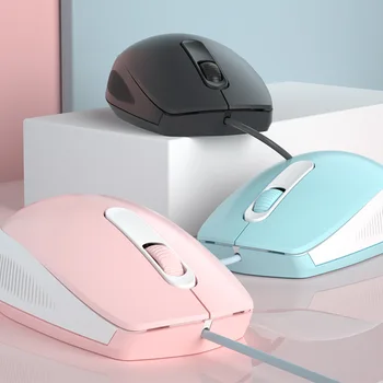 Mouse com fio Óptico de Jogos para computador Portátil Mouse mouse Óptico de Ratos para Computador jogo de PC gamer define mouse