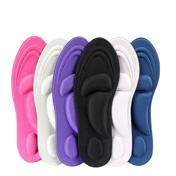 Mulheres 4D de Espuma de Memória de Massagem Palmilhas Confortáveis Esponja Órteses Palmilhas para calçados de arco guia de apoio