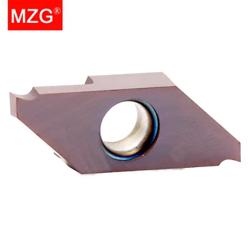 MZG 1pcs 16 Grau TKF12 TKF16 Pequenas Peças de Ferramenta para Torneamento CNC Torno de Carboneto de Tungstênio, Metal de Trabalho Canais Pastilhas