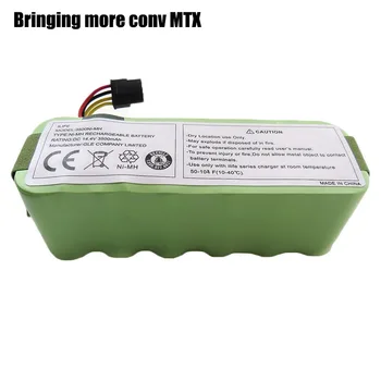 NI-MH 14,4 V 3500mAh Bateria para Ecovacs Espelho CR120 para o panda X 500 X600Vacuum limpeza Dibea X 500 X580 bateria Para o Haier T321