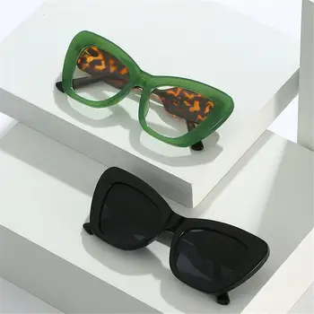 Nova Moda, Óculos estilo Olho de Gato Mulheres do Vintage em Tons de Marca Designer de Luxo, Óculos de Sol com Armação UV400 Óculos Oversized