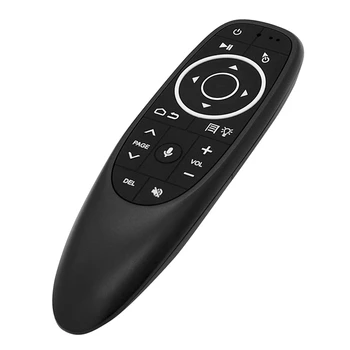 Novo G10S PRO Ar Mouse Voz, Controle Remoto Giroscópio IR Aprendendo com Microfone para X96 H96 HK1 X3 MAX Caixa de TV Android
