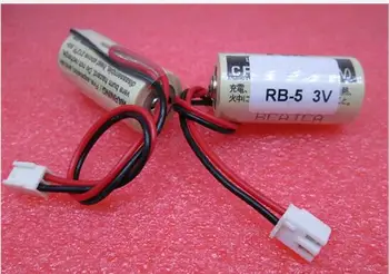 NOVO RB-5 (CR17335SE) 3V bateria de lítio de 1800mah PLC bateria do Li-íon com plug
