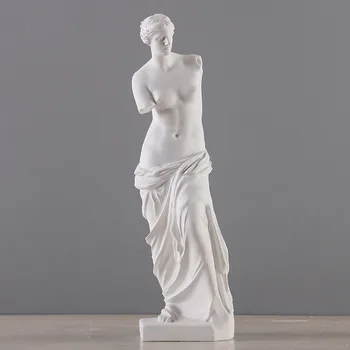 Nude Vênus de Milo, Afrodite Deusa Helênica Estátua de Reprodução de Resina da Arte&do Ofício não - Gesso Estátua de Gesso Esboço