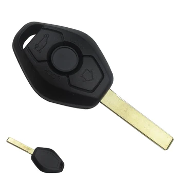 OkeyTech Sistema de alerta precoce Chave do Carro Shell para a BMW E38 E39 E46 X3 X5 Z3 Z4 1/3/5/7 Série 315/433MHz ID44 Transponder Chip Transmissor