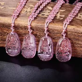 Original De Alta Qualidade Natural De Buda Esculpida Sorte Amuleto Pingente De Colar Para Mulheres, Homens Camisola Jóias Pingentes Novo