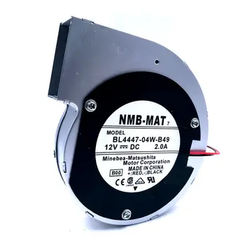 Original Para NMB BL4447-04W-B49 11028 12V 2A 2wire Turbina Centrífuga, Ventilador de Armação de Metal,Tempreture de Alta Resistência