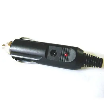 Pacote de 5 de 12V Masculino Acendedor de Cigarros com Conector da ligação Com Fusível Vermelho LED do Carregador do Carro DIY Parte