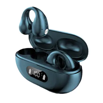 Para Ambie Som Earcuffs TWS Fones de ouvido Fones de ouvido sem Fio Bluetooth 5.3 Fone de ouvido HiFi Stereo Esportes Impermeável gancho de orelha