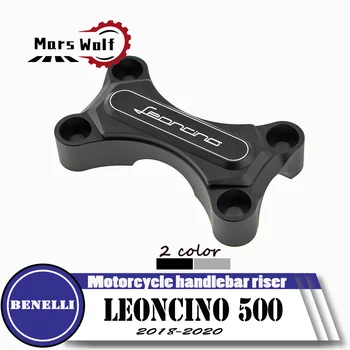 PARA BENELLI Leoncino 500 leoncino 500 Motocicleta guidão riser riser placa identificador de riser de 2018 2019 2020 18-20 Leoncino500