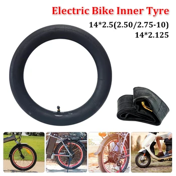 Pneumático roda de pneu 14*2.5/2.75（2.50/2.75-10）14*2.125 pneu interior do tubo se encaixa para 14 Polegadas bicicleta Elétrica de veículo elétrico, roda