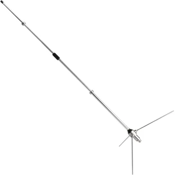 Presunto Amador Antena de Estação Base Ajustável GMRS Vertical da Base de dados de Antenas 70cm 390-470MHZ 100W 6.0 dBi SO239 Conector com Escala Mastro
