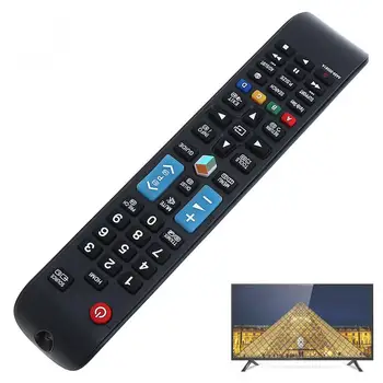 Preto Controle Remoto Universal TV com Transmissão Longa Distância para Samsung AA59-00581A HDTV LED Smart TV