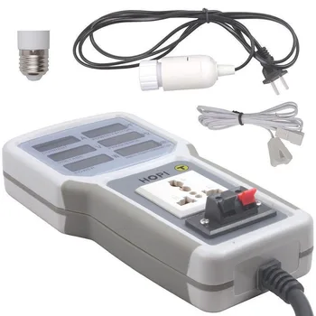 PS-9800 Portátil Medidor de Energia Power Analyzer LED de Medição de Soquete Mensuráveis de Corrente-tensão do Fator de Potência Plug UE
