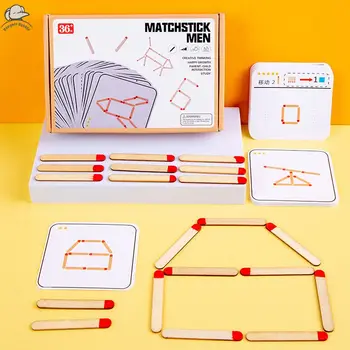 Quebra-cabeça jogo de Puzzle de Madeira Brinquedos de DIY Matemática Geometria Jogo de Tabuleiro Lógico Pensar Corresponder a Formação de Brinquedos Educativos Para Crianças