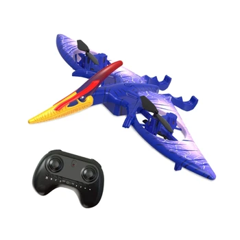 R/C de Aeronaves de Asa Pterosaur Avião Virar o Avião Jato de Espuma Fácil de Voar Controle Remoto Voo Brinquedo de Crianças Menino de Presente