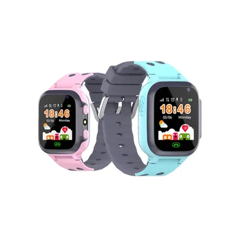 S1 Smart Watch Crianças de 2022 Novo Cartão Sim Relógio Impermeável Localização Rastreador de Chamadas Smartwatch Pulseira de Criança Presente para Android IOS