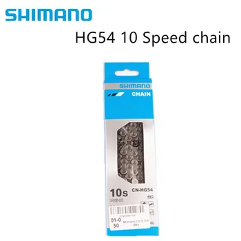 SHIMANO CN HG54 10S Velocidade da Cadeia de 112L Link para MTB Mountain Bike de ESTRADA de Bicicleta CN-HG54 116/120 links