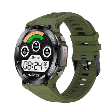 Smart Watch AK45 Homens de Chamada Bluetooth Impermeável 100+ Modos de Desporto de Fitness Tracker Monitor de frequência Cardíaca Smartwatch Para Android Ios