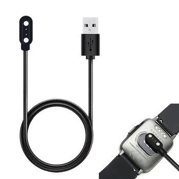Smartwatch Dock Carregador Adaptador Magnético USB Cabo de Carregamento da Base de dados de Fio Cabo para Xiaomi Haylou LS01 LS02 Smart Watch Acessórios
