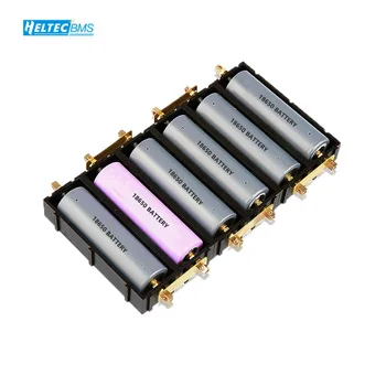 Splicable slot de bateria /21700/18650 bateria de caso/solda livre de bateria de lítio suporte da caixa eletrônico de alta corrente de cobre pilar