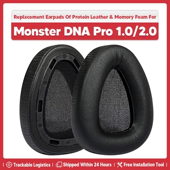 Substituição de Ouvido Almofada Almofada de Copos Tampa Protecções de Peças de Reparo para Batidas do Monstro de DNA Pro 2.0 DNA Pro 1.0 Fones de ouvido Fones de ouvido