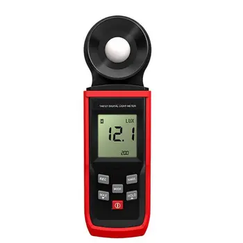 TA8121 Medidor de Luz da Fotografia Digital Luxmeter Integrado Illuminometer Lux/Fc Fotômetro Ambiental Testador de 0 A 100,000 Lux