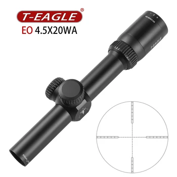 TEAGLE EO 4.5X20 Óptica Fixa Vista HK Retículo Riflescope Para a Caça Com Montagens de Ótica, Pneumática Para se Encaixa pistola de ar de Airsoft