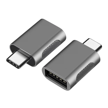 Tipo-C Para USB3.1 Conversores de Conectores Fêmea de adaptador de USB para USB-C do Telefone Móvel Adaptador de Transferência de Dados Compatível com A Maioria dos Dispositivos
