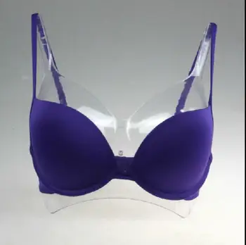 Transparente frete Grátis!! Nova moda de Plástico Lingerie Sutiã Underware Manequim Sexy Para Mostrar o Sutiã