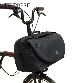 TWTOPSE Bicicleta S Sacos Para Brompton Bicicleta Dobrável Impermeável Bandeira Britânica Pannier Cesta de Bagagem à prova de chuva Cobrir S Bag Para 3SIXTY