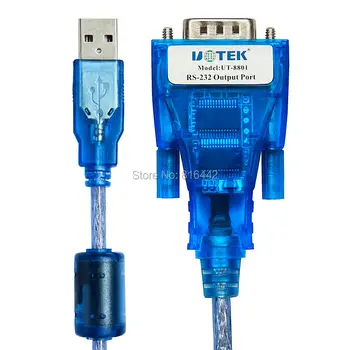 usb para serial rs232 linha USB2.0 serial de 9 pinos cabo com porta USB PARA DB9 conversor rs232 cabo