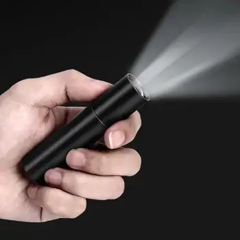 Usb Recarregável Mini Lanterna de Led Impermeável interna de Lítio de Carregamento de Bateria de Portátil de Zoom Tocha Para a Noite de Camping Caminhadas
