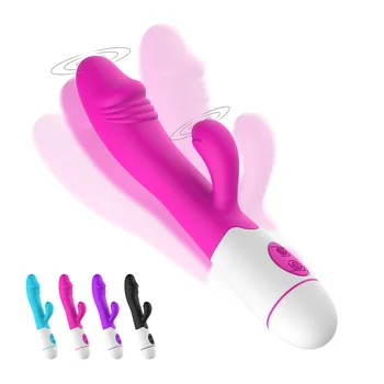 Vagina Massagem Erótica 30 de Frequência Dupla Vibração Brinquedos Sexuais G-spot Masturbador Vibradores Para as Mulheres