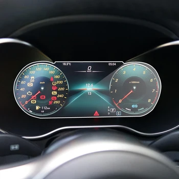 Vidro temperado película protetora Para a Mercedes Benz C-class W205 2019 2020 interior Automotivo tela de LCD do painel de Instrumentos